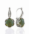 Alexandrite Gemstone Sterling Silver Woman Drop Earrings FiligranIst