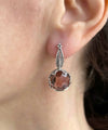 Alexandrite Gemstone Sterling Silver Woman Drop Earrings - Filigranist Jewelry
