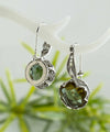 Alexandrite Gemstone Sterling Silver Woman Drop Earrings - Filigranist Jewelry