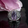 FS-4017-05-925-Sterling-Silver-Filigree-Art-Amethyst-Gemstone-Oval-Cocktail-Ring-