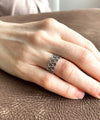 Filigree Art Sterling Silver Women Wavy Band Ring - Filigranist Jewelry