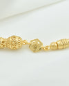 Gold Plated 925 Sterling Silver Filigree Art Oval Beads Tasbeeh 33 Piece Silver Beads Misbaha, Tasbih, Prayer Beads, Worry Beads, Rosary, Stress Chain