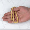 Gold Plated 925 Sterling Silver 33 Beads Red Zirconia Tasbih Rosary Prayer Beads