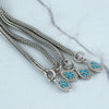 925-Sterling-Silver-Tasbih-Turquoise-Cube-33-Beads-Muslim-Prayer-Tasbih-Worry-Beads