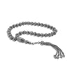 925 Sterling Silver Filigree Art 33 Beads Tasbih Prayer Beads
