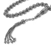 925 Sterling Silver Filigree Art 33 Beads Tasbih Prayer Beads