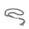 925 Sterling Silver Filigree Art 33 Beads Tasbih Prayer Beads