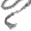 925 Sterling Silver Filigree Art 33 Beads Tasbih Prayer Beads