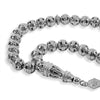 925 Sterling Silver Filigree Art 33 Beads Tasbih Prayer Beads