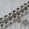 925 Sterling Silver Ottoman Sign 33 Oval Beads Tasbih Prayer Beads