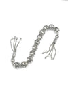 925 Sterling Silver Filigree Art 11 Pieces Lace Beads Stress Chain Tasbeeh