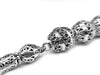 925 Sterling Silver Filigree Art 11 Pieces Lace Beads Stress Chain Tasbeeh