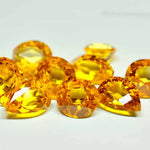 Radiant November Birthstone: Dazzling Citrine in Exquisite Silver Women's Jewelry
