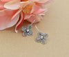 Sterling Silver Daisy Filigree Drop Earrings