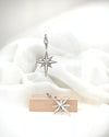 North Star Polaris 925 Sterling Silver Filigree Dangle Earrings