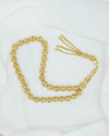 Gold Plated 925 Sterling Silver Filigree Art Oval Beads Tasbeeh 33 Piece Silver Beads Misbaha, Tasbih, Prayer Beads, Worry Beads, Rosary, Stress Chain