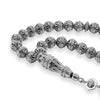 925 Sterling Silver Filigree Art 33 Beads Tasbih Prayer Beads