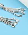 Sterling Silver Filigree Art 11 Pieces Lace Beads Stress Chain Tasbeeh